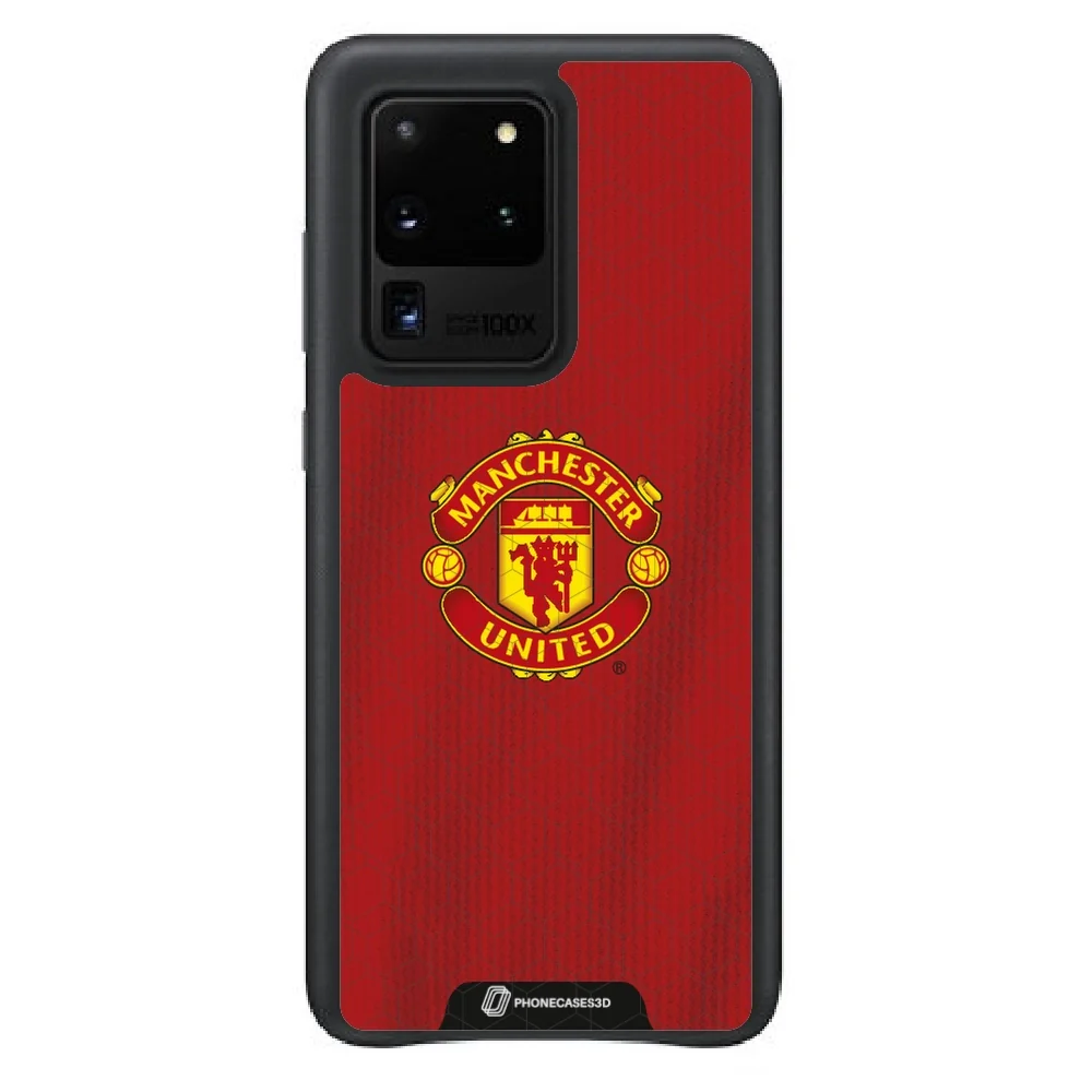 Manchester United Official 3D Phone Case Design red shirt - Image 24