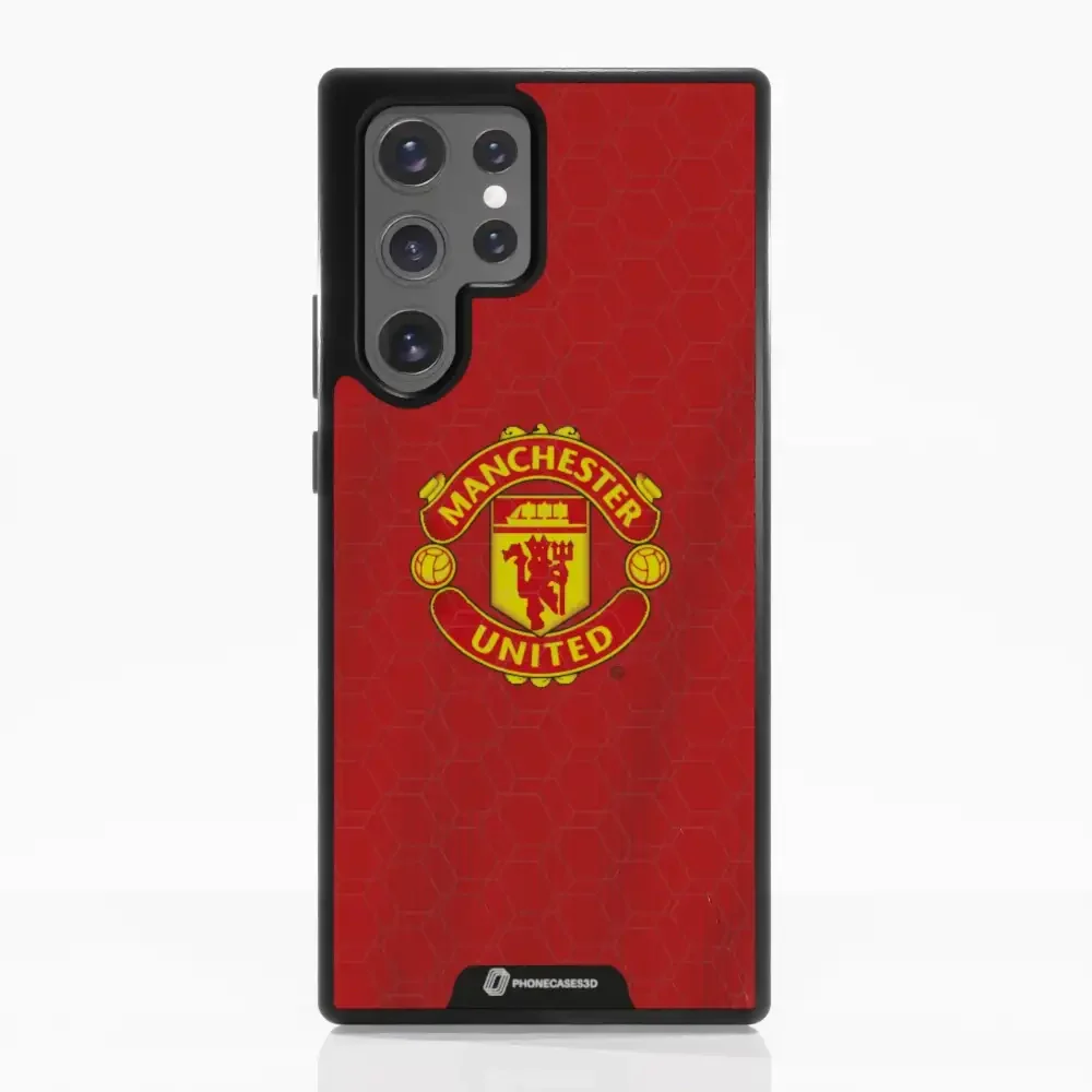 Manchester United Official 3D Phone Case Design red shirt - Image 31