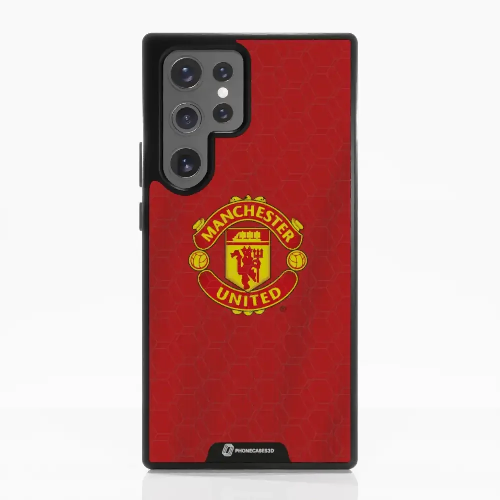 Manchester United Official 3D Phone Case Design red shirt - Image 33