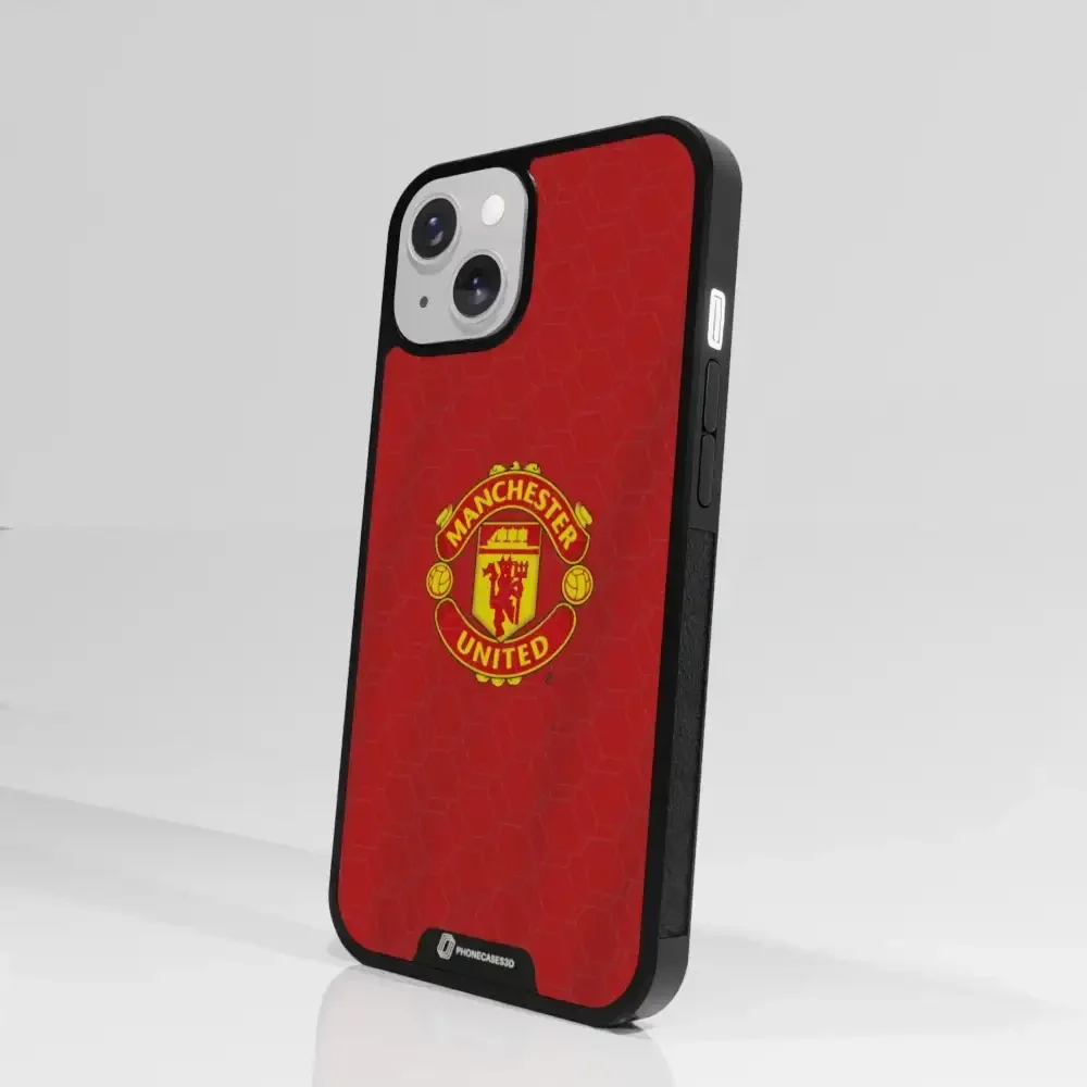 Manchester United Official 3D Phone Case Design red shirt - Image 42