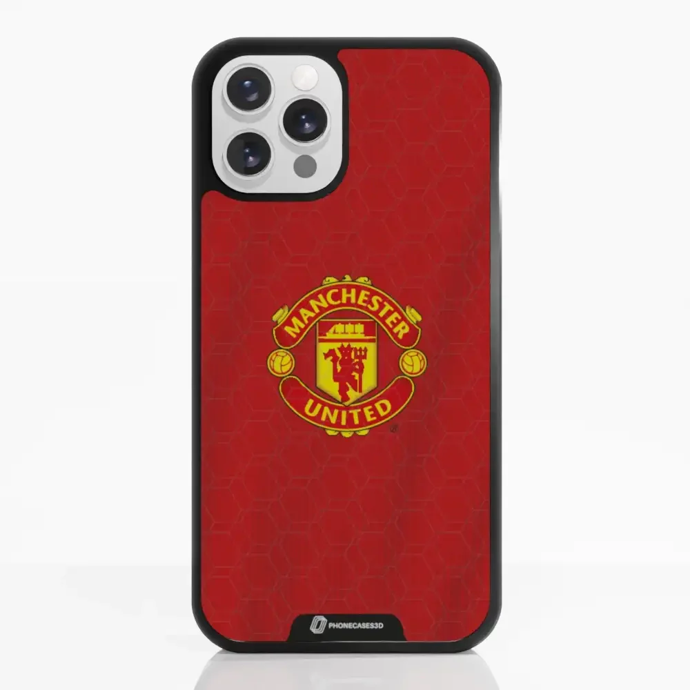 Manchester United Official 3D Phone Case Design red shirt - Image 5