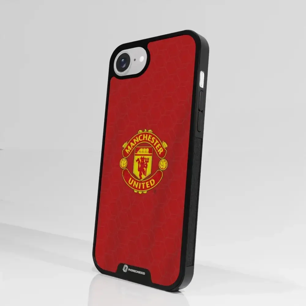 Manchester United Official 3D Phone Case Design red shirt - Image 51