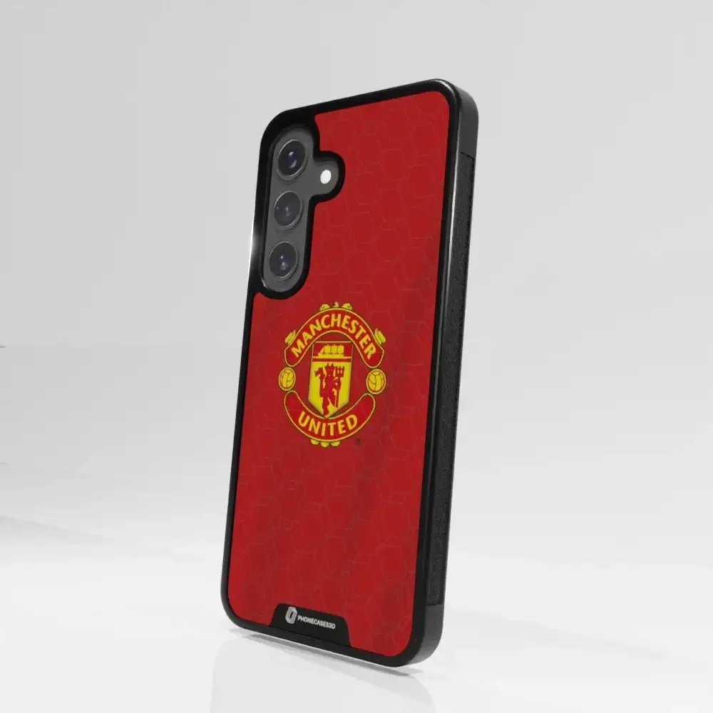 Manchester United Official 3D Phone Case Design red shirt - Image 62