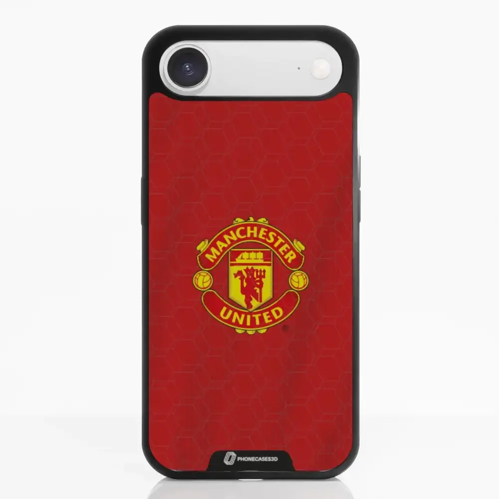Manchester United Official 3D Phone Case Design red shirt - Image 69
