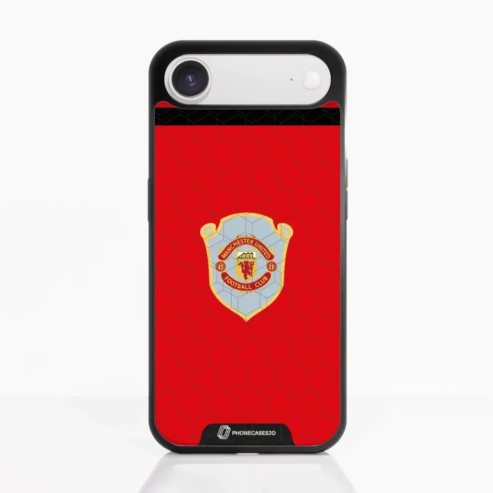 Manchester United Official 3D Phone Case Design Retro red shirt - Image 113