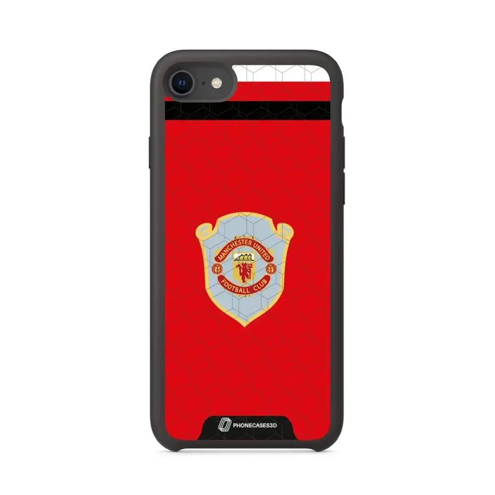 Manchester United Official 3D Phone Case Design Retro red shirt - Image 29
