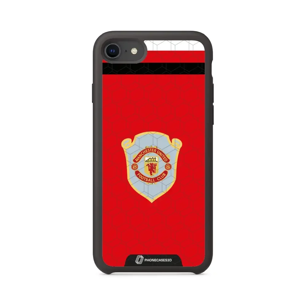 Manchester United Official 3D Phone Case Design Retro red shirt - Image 31