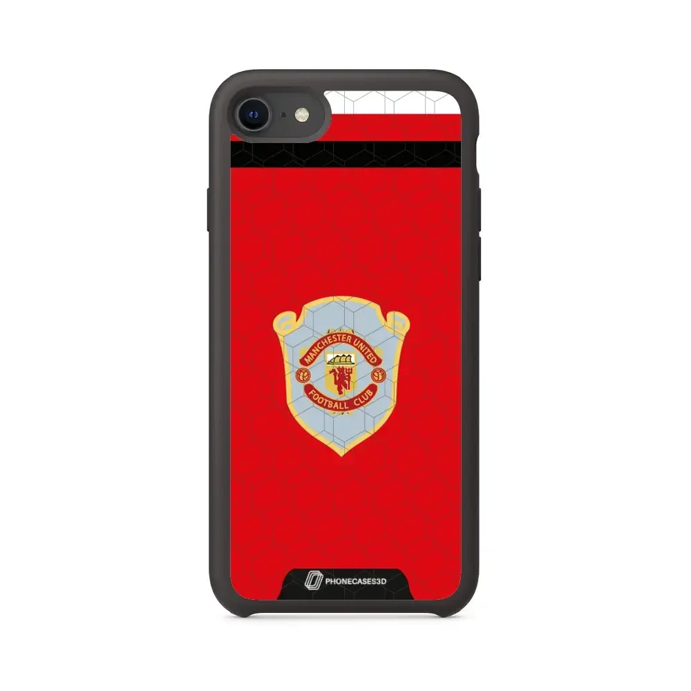 Manchester United Official 3D Phone Case Design Retro red shirt - Image 34
