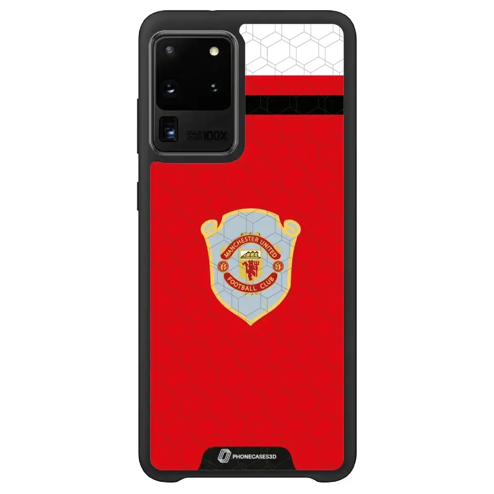 Manchester United Official 3D Phone Case Design Retro red shirt - Image 40