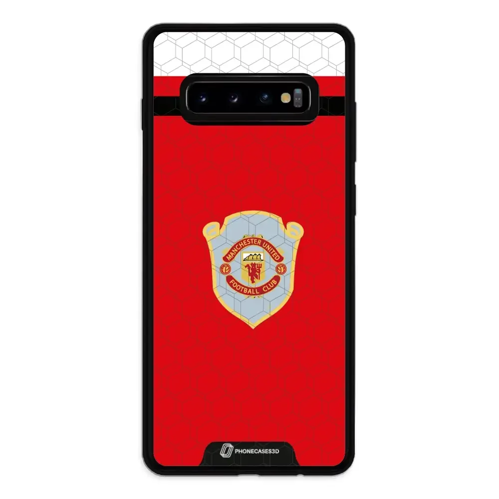 Manchester United Official 3D Phone Case Design Retro red shirt - Image 43