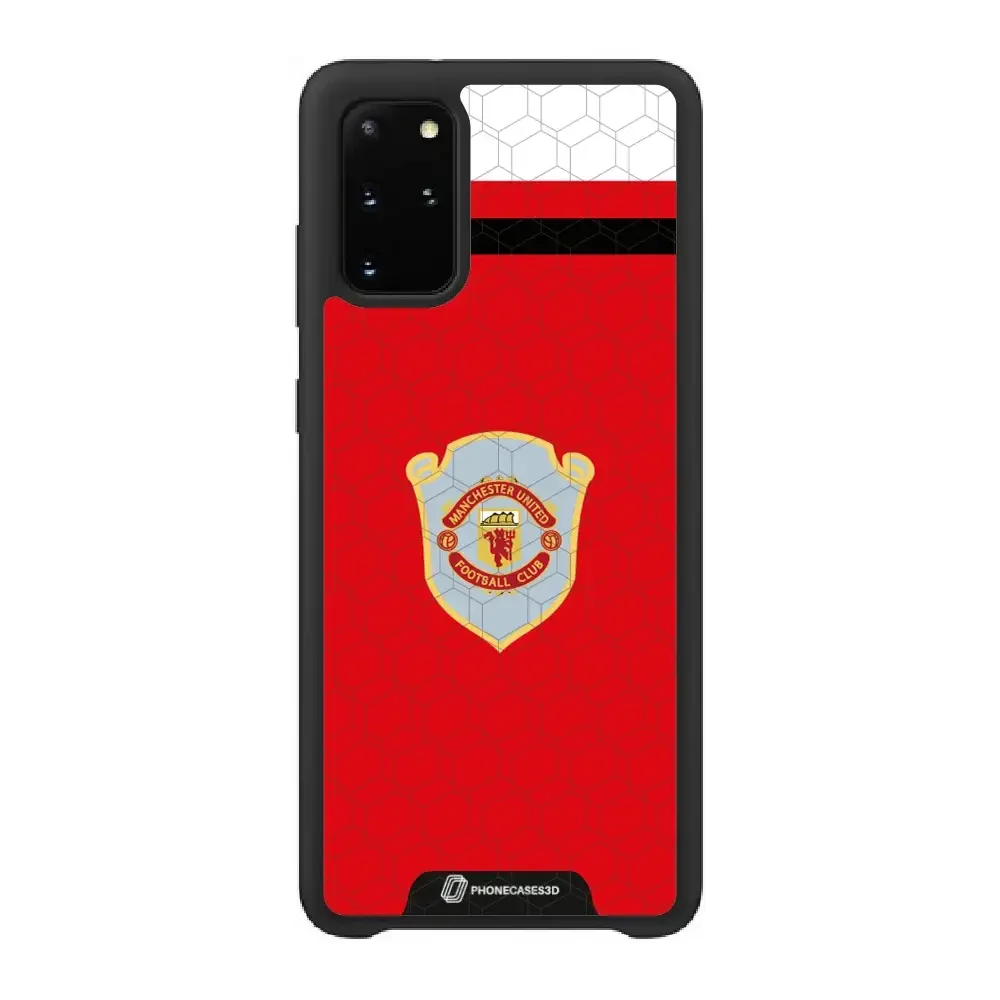 Manchester United Official 3D Phone Case Design Retro red shirt - Image 44