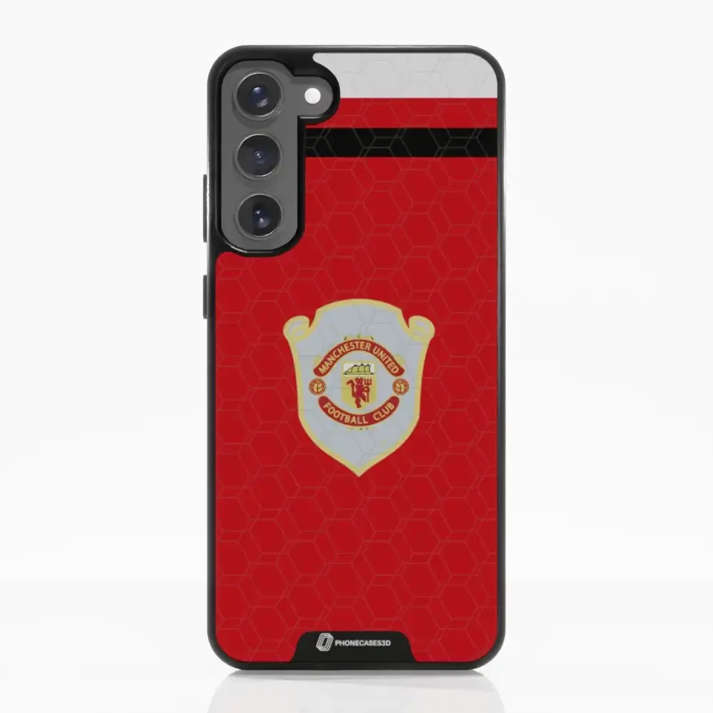 Manchester United Official 3D Phone Case Design Retro red shirt - Image 56