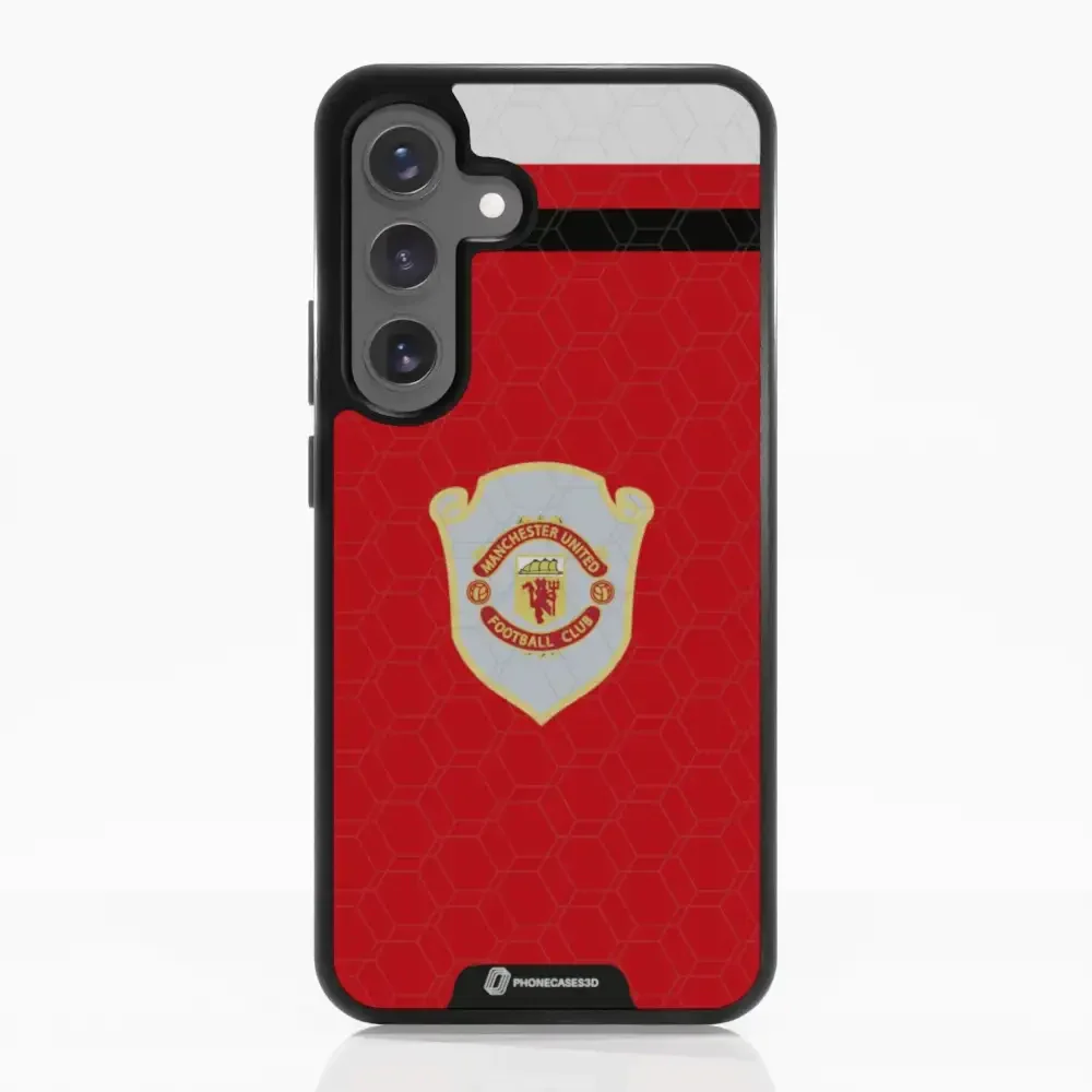 Manchester United Official 3D Phone Case Design Retro red shirt - Image 58