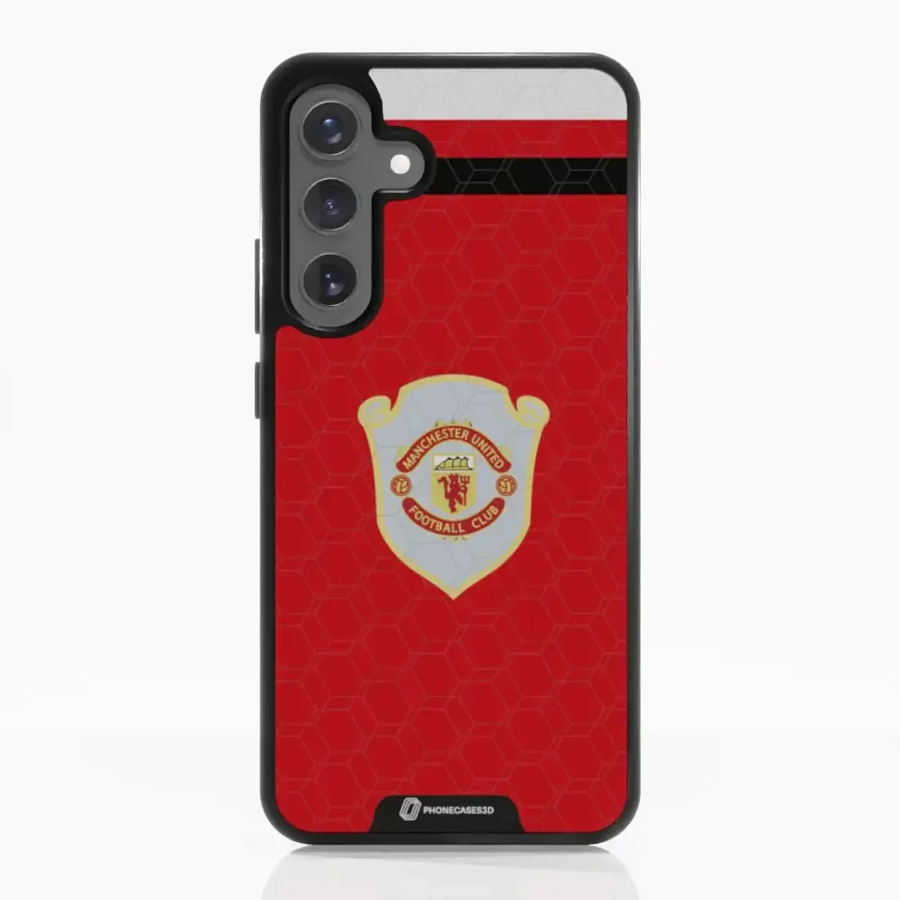 Manchester United Official 3D Phone Case Design Retro red shirt - Image 62