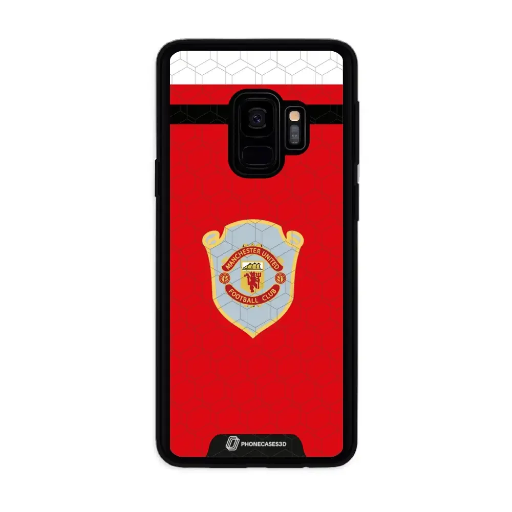 Manchester United Official 3D Phone Case Design Retro red shirt - Image 64