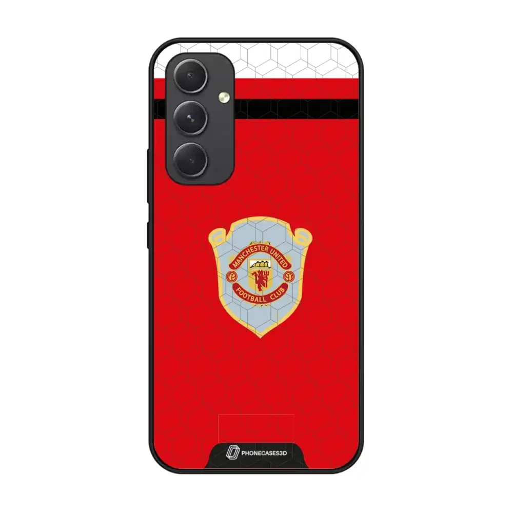 Manchester United Official 3D Phone Case Design Retro red shirt - Image 70