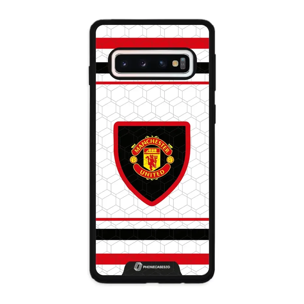 Manchester United Official 3D Phone Case Design retro white shirt - Image 41