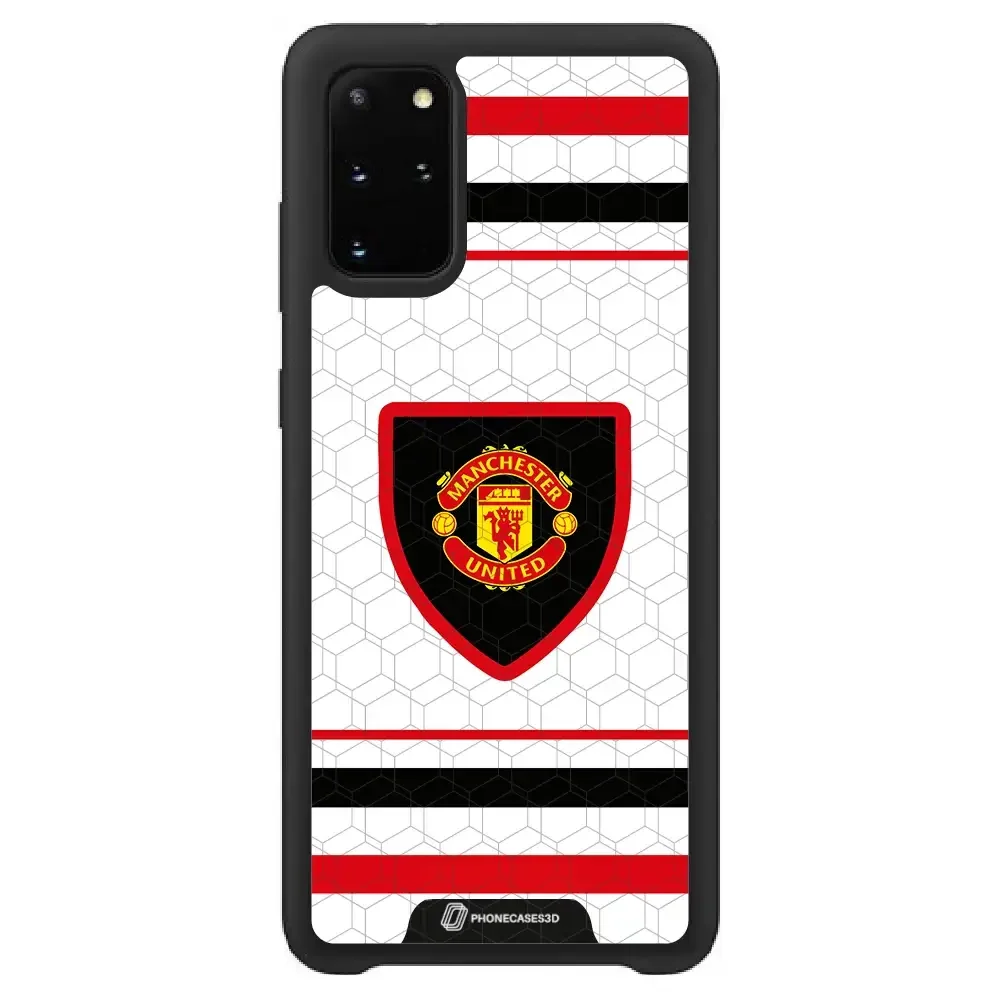 Manchester United Official 3D Phone Case Design retro white shirt - Image 45