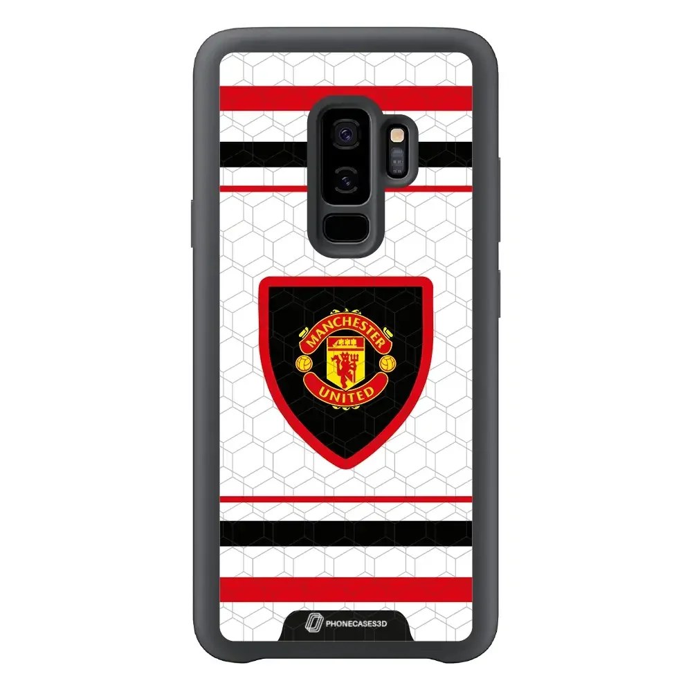 Manchester United Official 3D Phone Case Design retro white shirt - Image 65