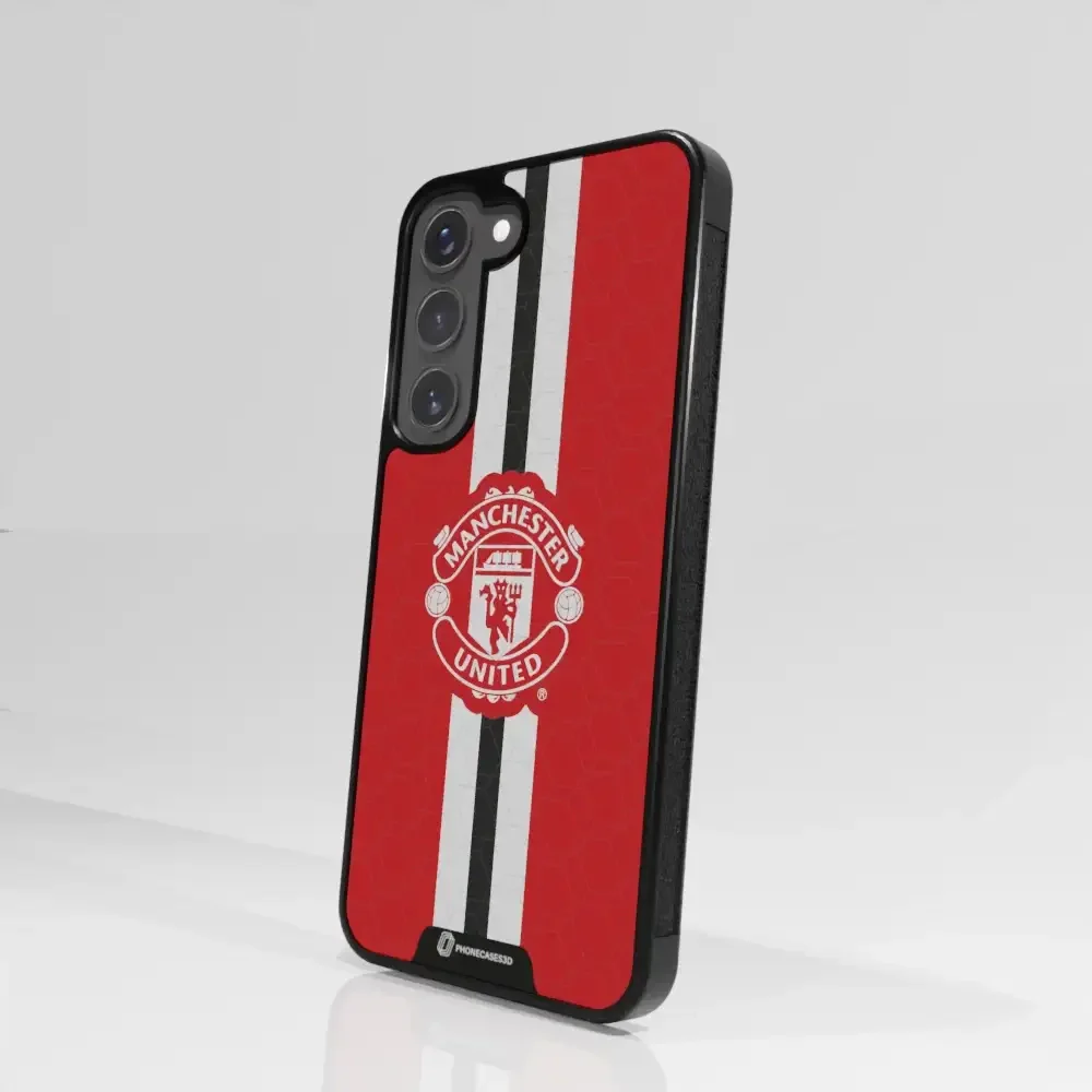 Manchester United Official 3D Phone Case Design vertical stripe - Image 101