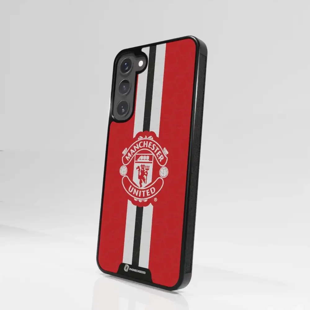 Manchester United Official 3D Phone Case Design vertical stripe - Image 102