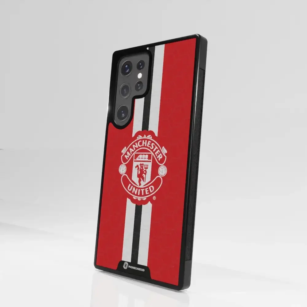 Manchester United Official 3D Phone Case Design vertical stripe - Image 106