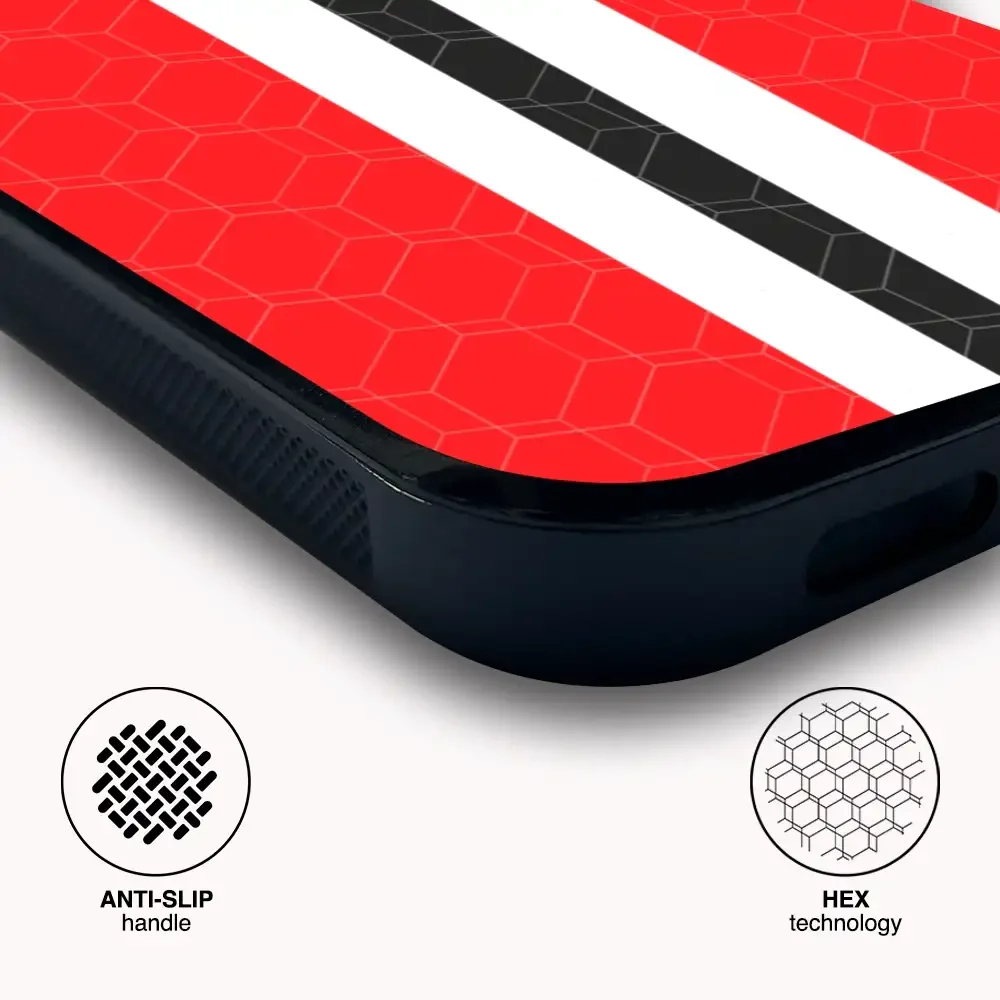 Manchester United Official 3D Phone Case Design vertical stripe - Image 111
