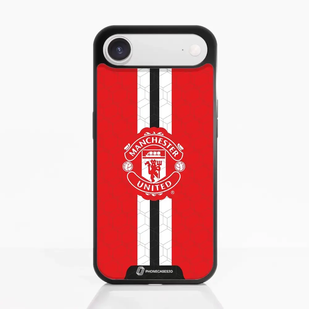 Manchester United Official 3D Phone Case Design vertical stripe - Image 113