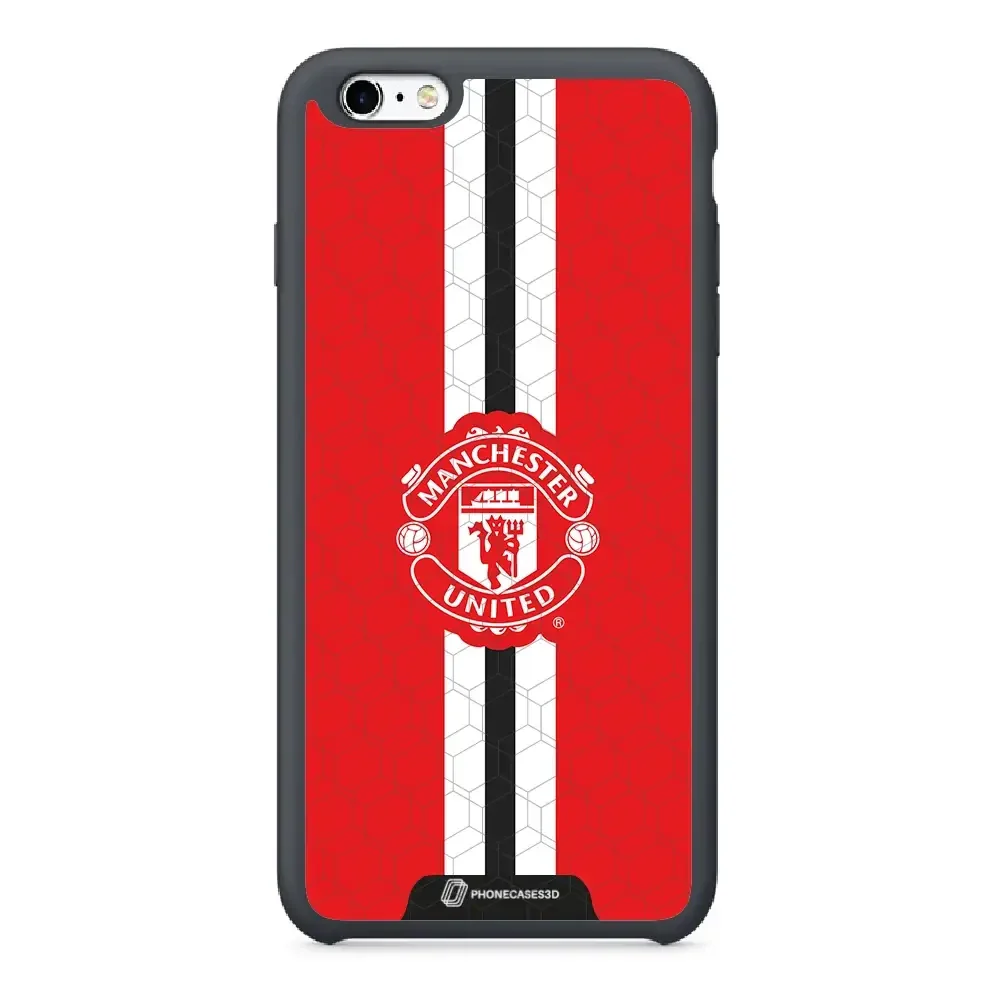 Manchester United Official 3D Phone Case Design vertical stripe - Image 28
