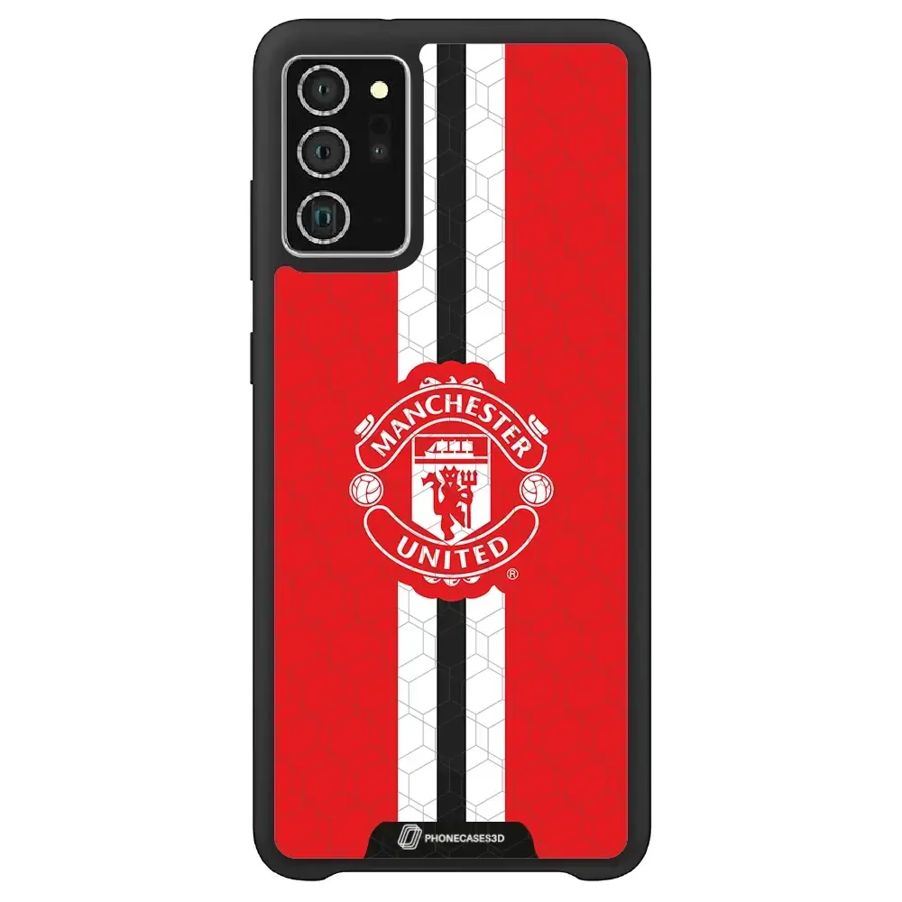 Manchester United Official 3D Phone Case Design vertical stripe - Image 39