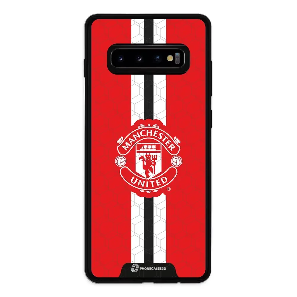 Manchester United Official 3D Phone Case Design vertical stripe - Image 43
