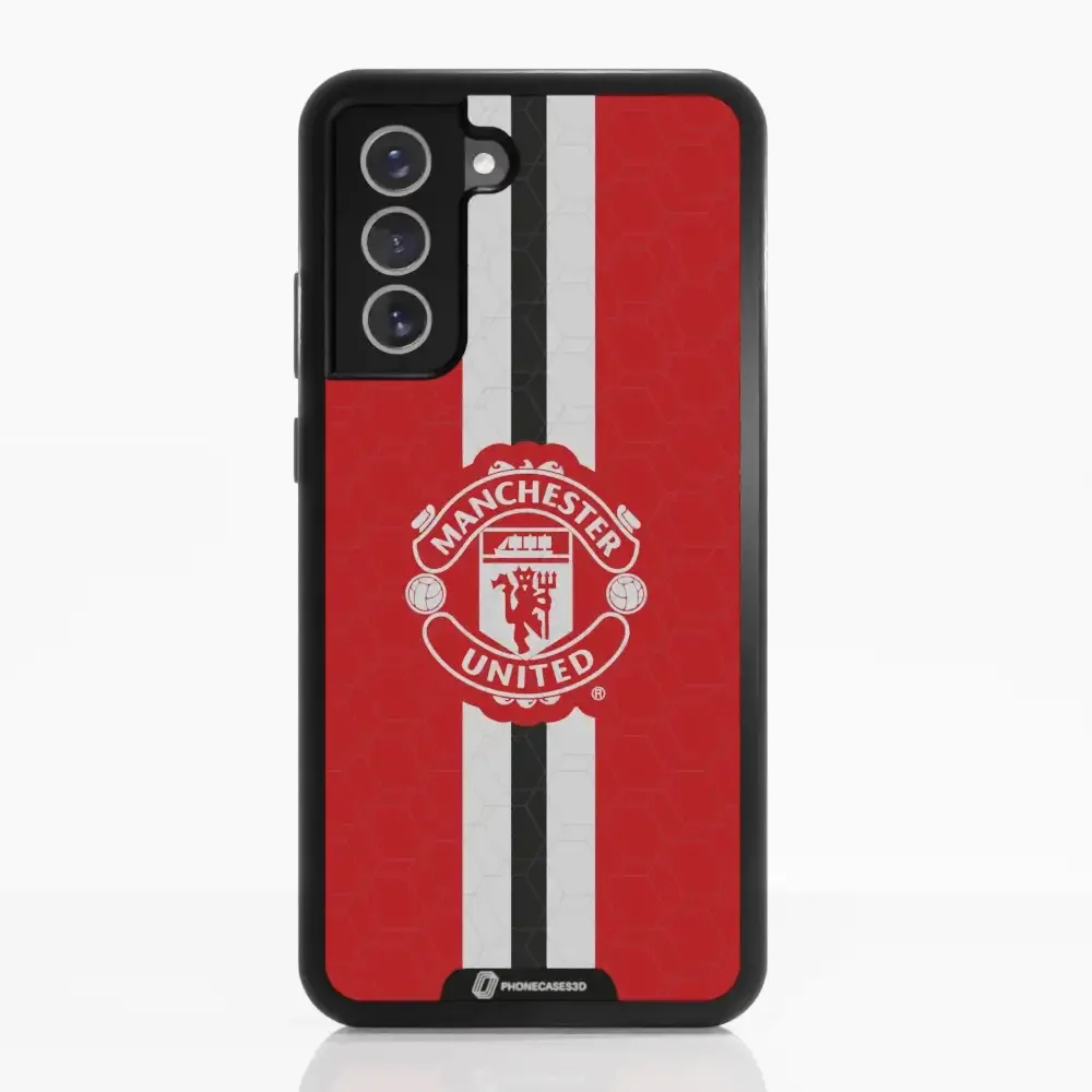 Manchester United Official 3D Phone Case Design vertical stripe - Image 47
