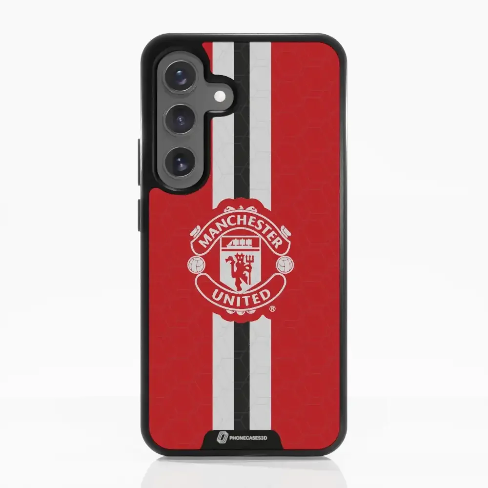 Manchester United Official 3D Phone Case Design vertical stripe - Image 61