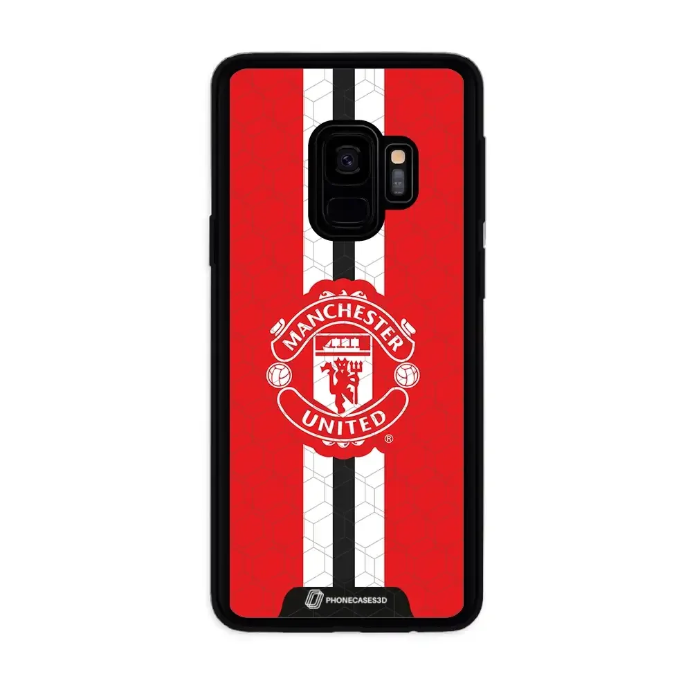 Manchester United Official 3D Phone Case Design vertical stripe - Image 64