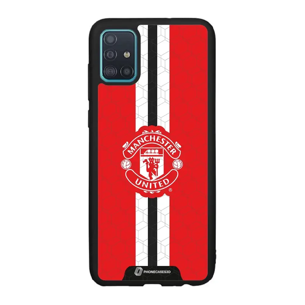 Manchester United Official 3D Phone Case Design vertical stripe - Image 67