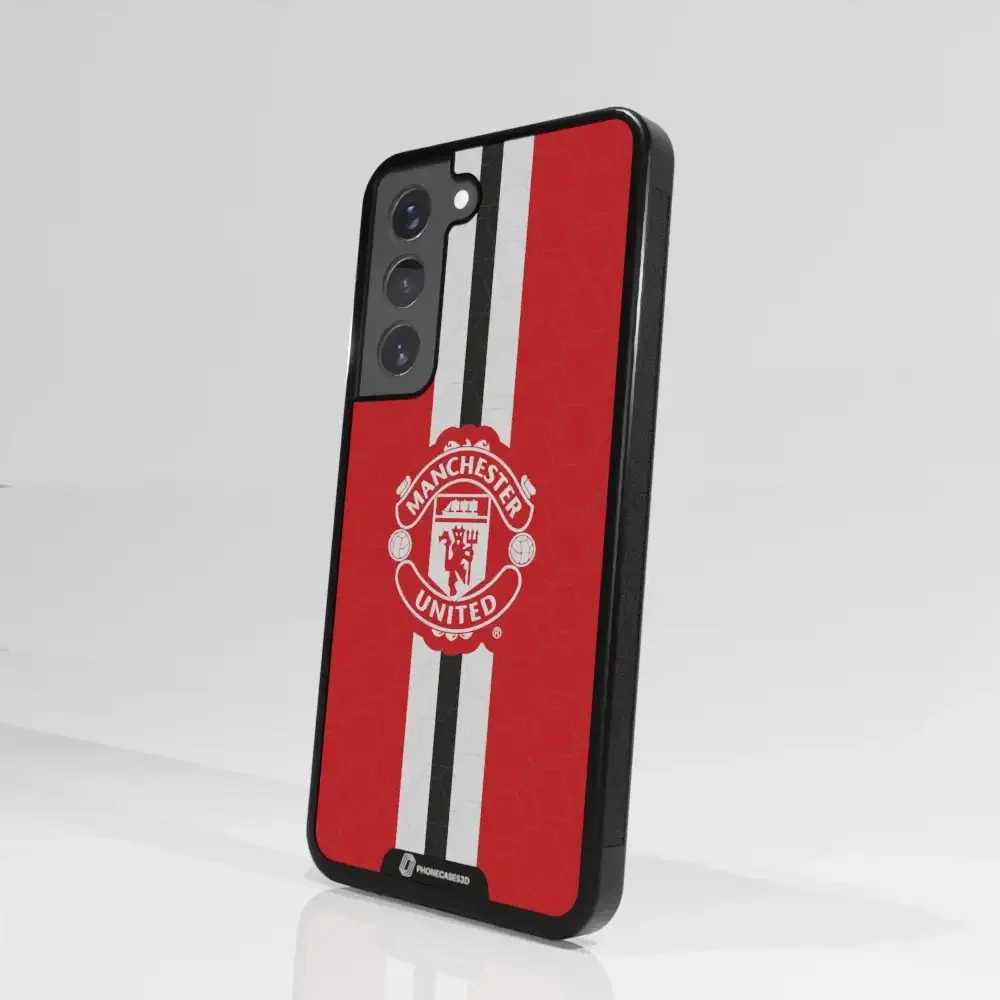 Manchester United Official 3D Phone Case Design vertical stripe - Image 98