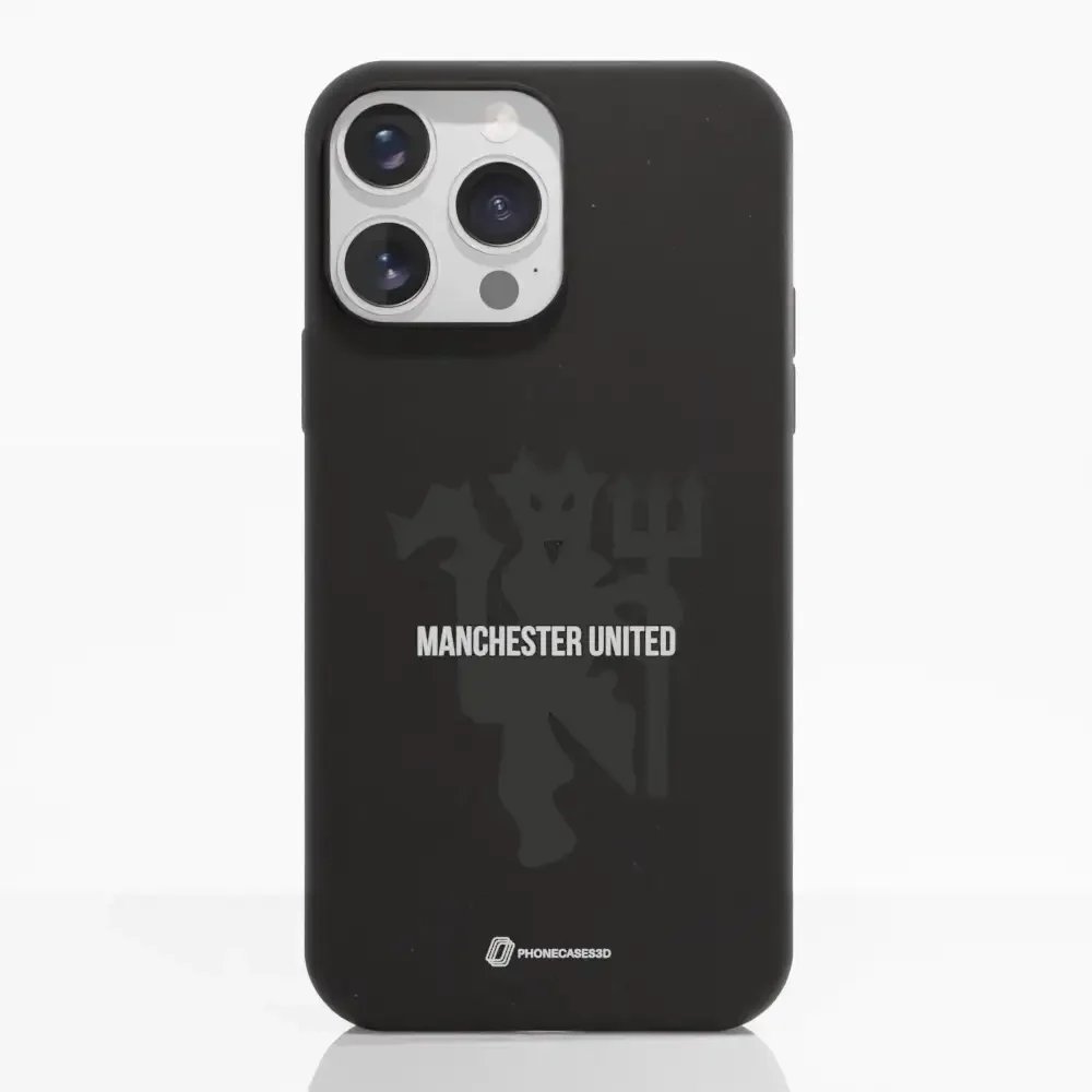 Manchester United Official Compostable Phone Case black devil - Image 13