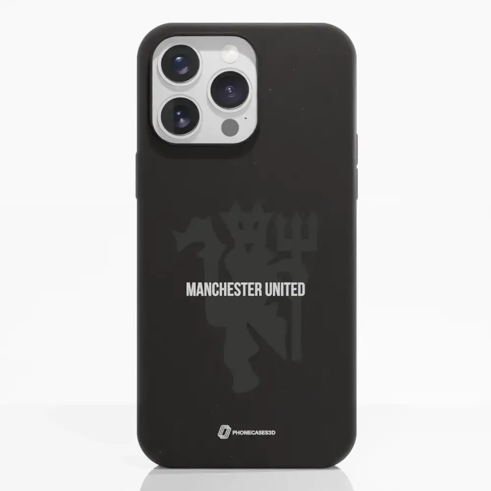Manchester United Official Compostable Phone Case black devil - Image 17
