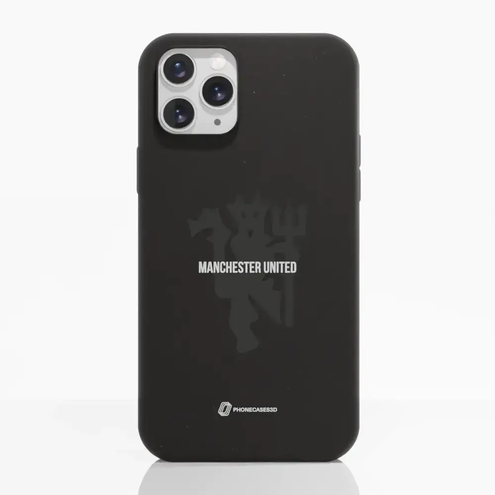 Manchester United Official Compostable Phone Case black devil - Image 2