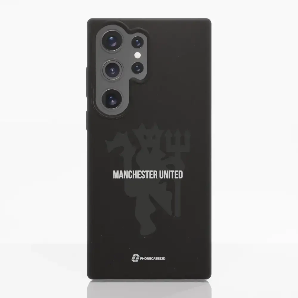 Manchester United Official Compostable Phone Case black devil - Image 38