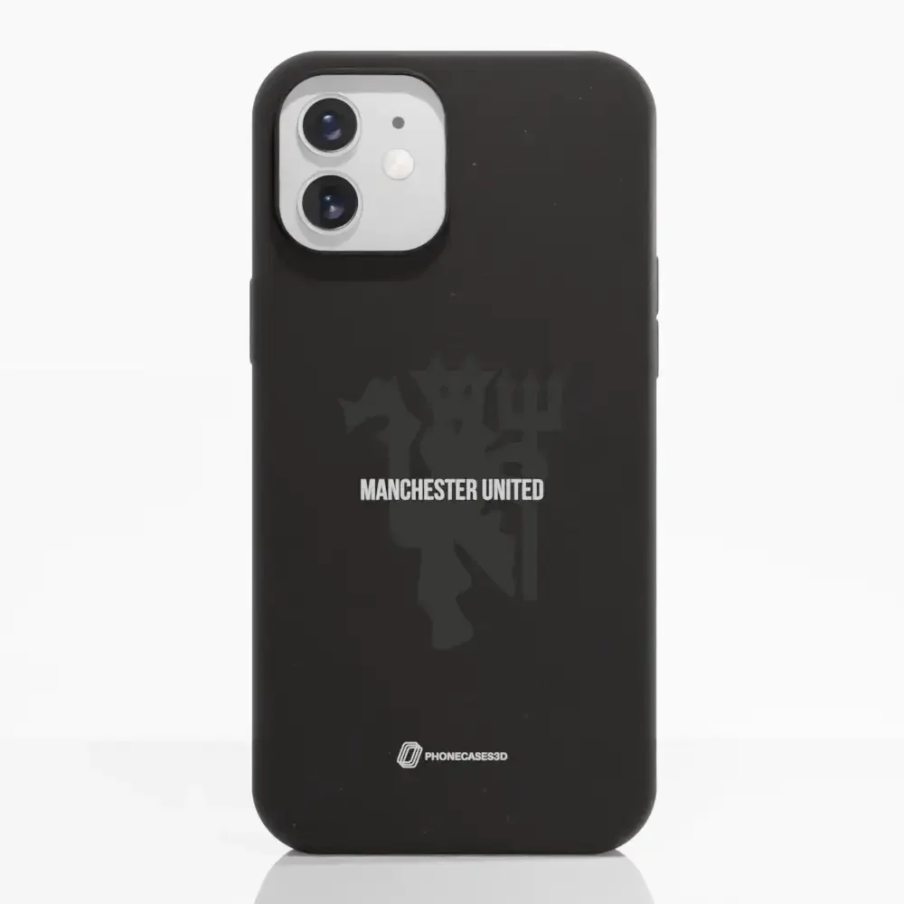 Manchester United Official Compostable Phone Case black devil - Image 4