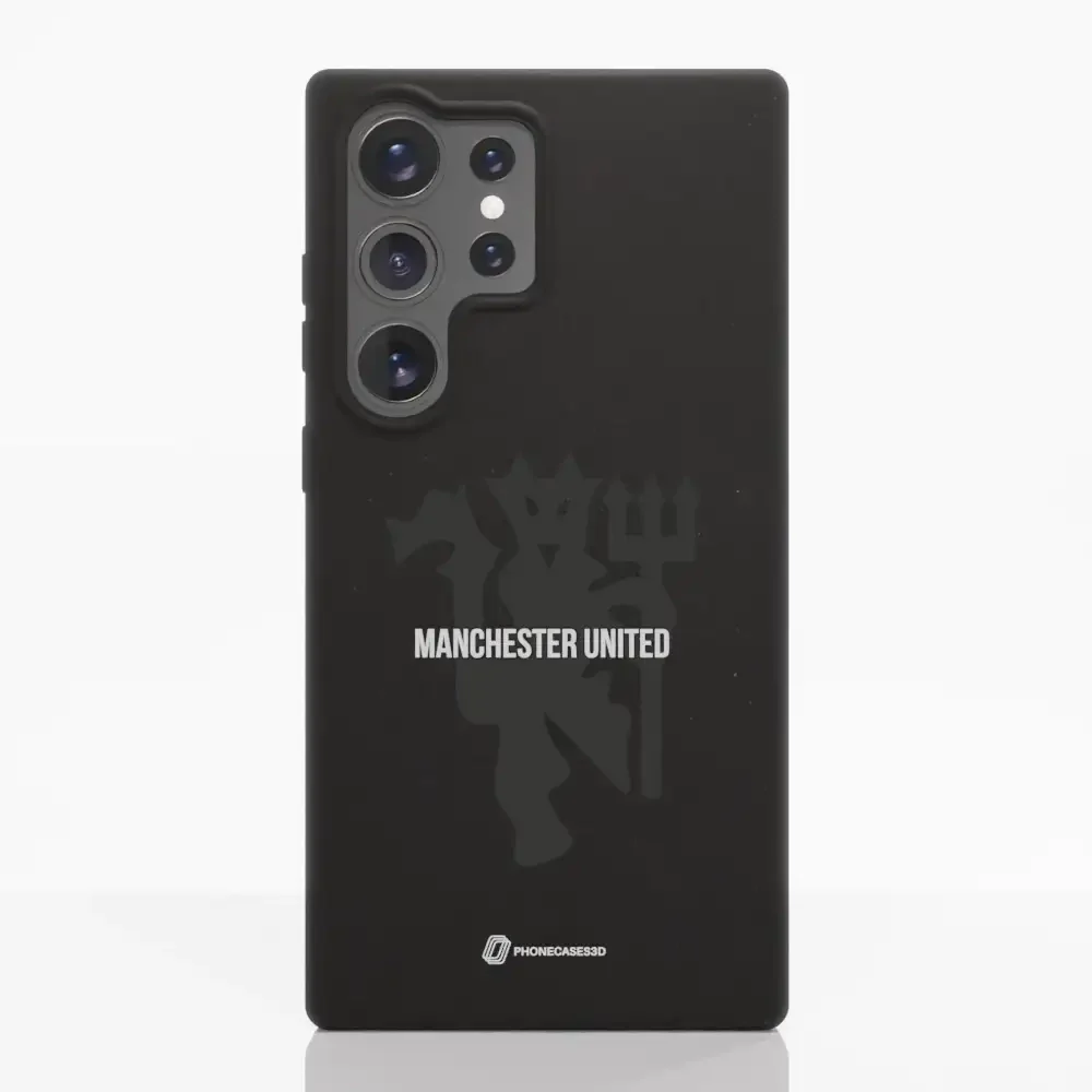 Manchester United Official Compostable Phone Case black devil - Image 44