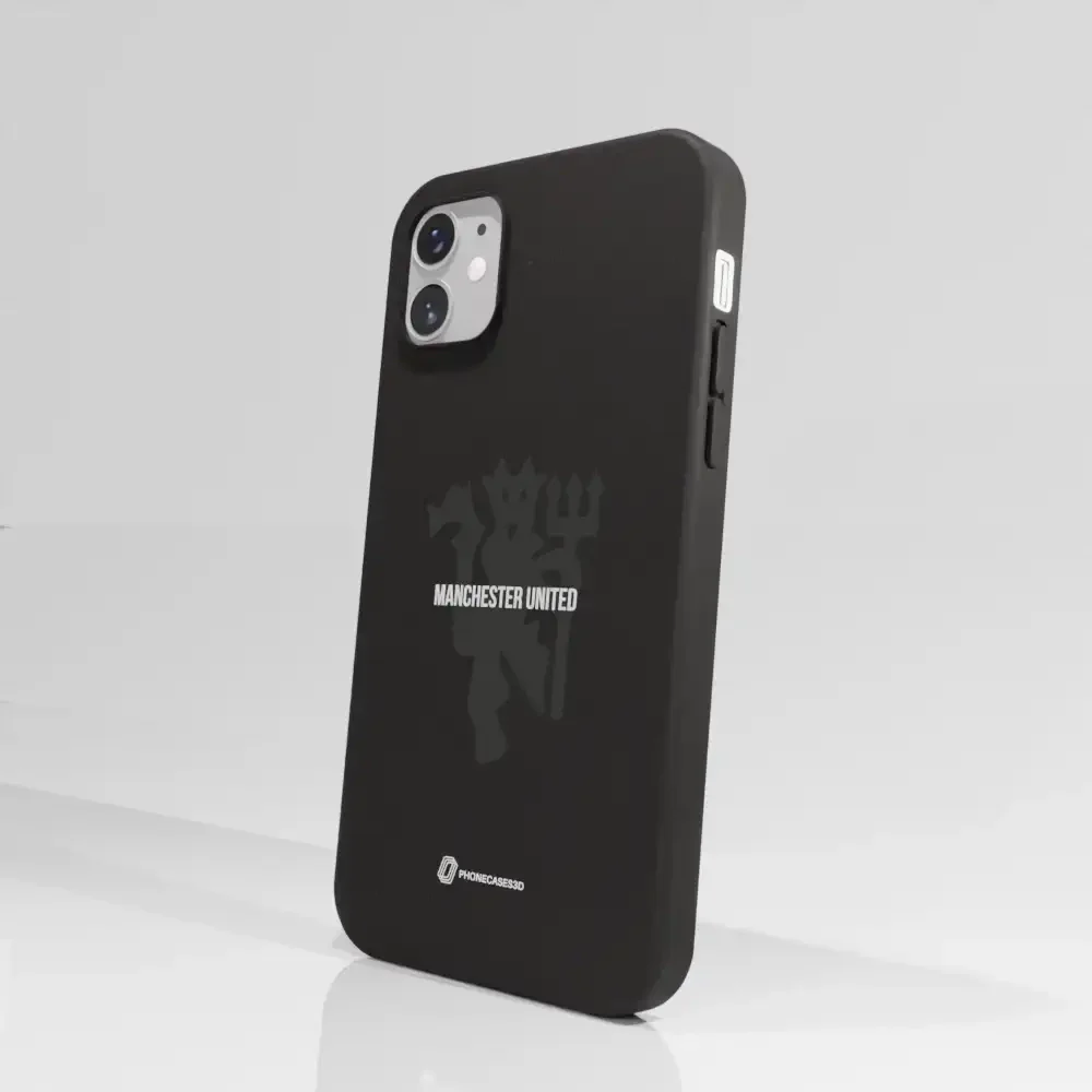 Manchester United Official Compostable Phone Case black devil - Image 45