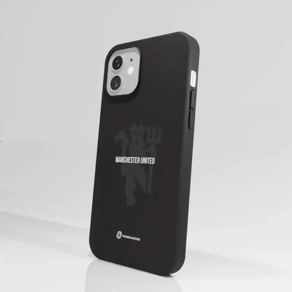 Manchester United Official Compostable Phone Case black devil - Image 48