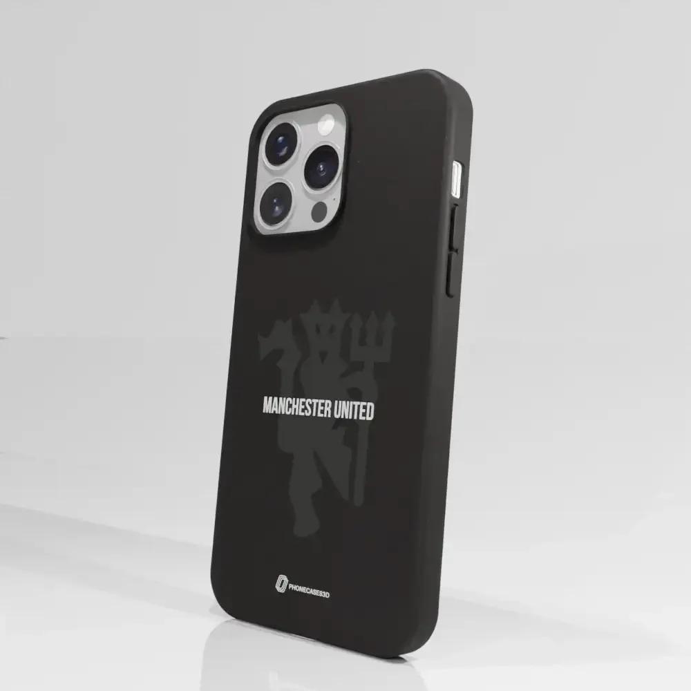 Manchester United Official Compostable Phone Case black devil - Image 66