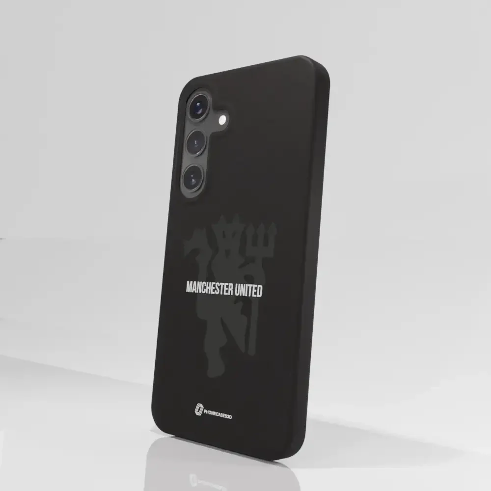 Manchester United Official Compostable Phone Case black devil - Image 77