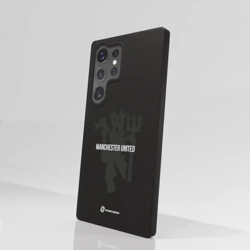 Manchester United Official Compostable Phone Case black devil - Image 81