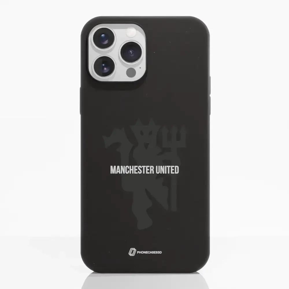 Manchester United Official Compostable Phone Case black devil - Image 9