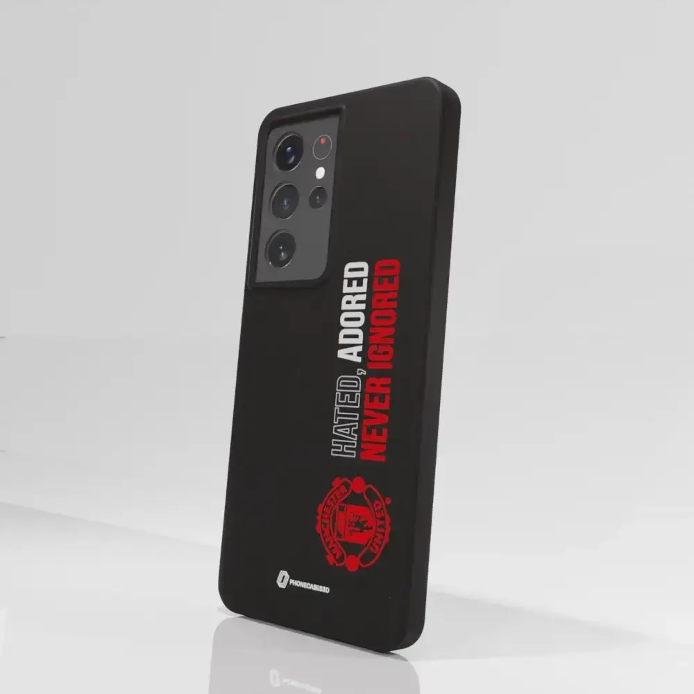 Manchester United Official Compostable Phone Case Hated-Adored - Image 69