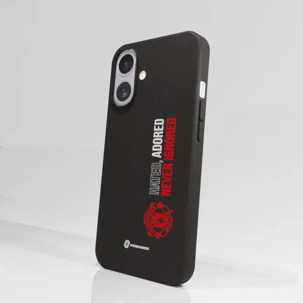 Manchester United Official Compostable Phone Case Hated-Adored - Image 88